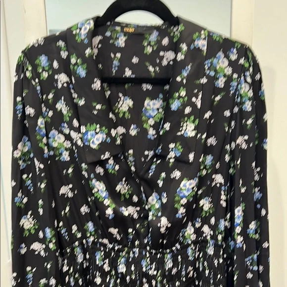 Maje Floral Black Dress - Picture 5 of 11